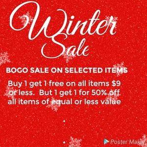 Winter BOGO Sale